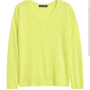 NWT - Banana Republic Linen-Blend Sweater